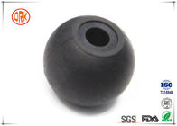 Palla di gomma solida 5mm di NBR su misura il nero con il foro per la macchina
