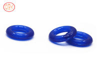 Mezza dimensione su misura resistenza al calore trasparente blu del giunto circolare del silicone