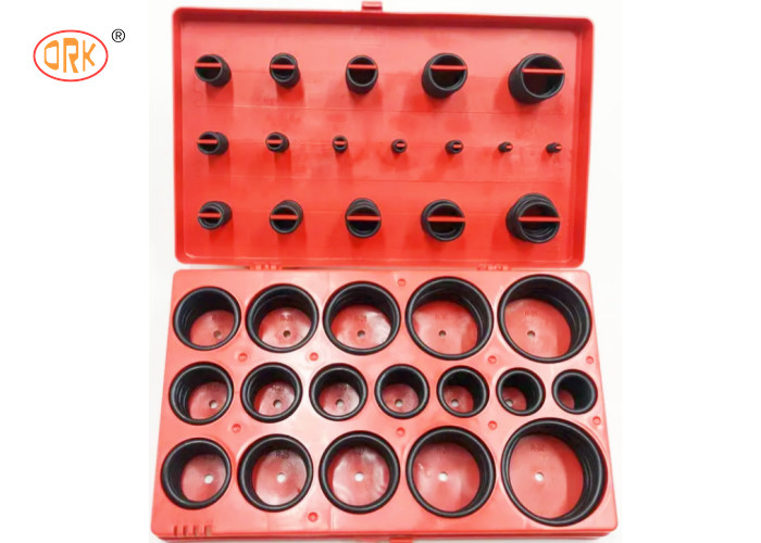Giunti circolari a perfetta tenuta neri di 382pcs NBR in O gialla blu rossa Ring Kits per il camion
