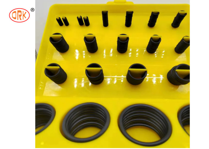 Produttore blu del corredo del giunto circolare di dimensioni di Ring Box Silicone 30 della guarnizione di 404pcs O
