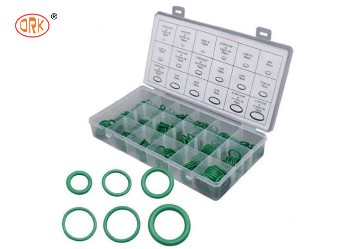 HNBR verde 240PCS la O Ring Box 18 gradua il corredo secondo la misura del giunto circolare per condizionamento d'aria