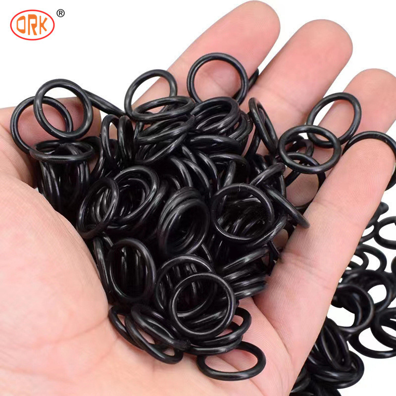 Rubber naturale nero O sigillo di guarnizione anello Resistenza ai raggi UV eccellente -40°F a +250°F Temperatura