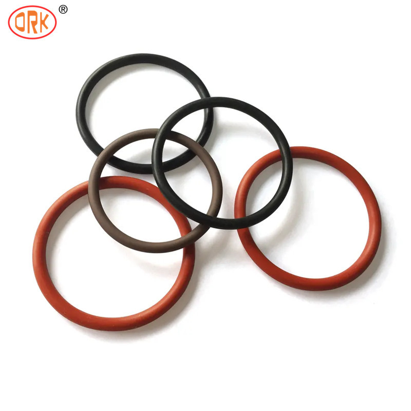 Rossa 70 Shore Un guarnizione di silicone superiore O sigillo anello per petrolio e gas