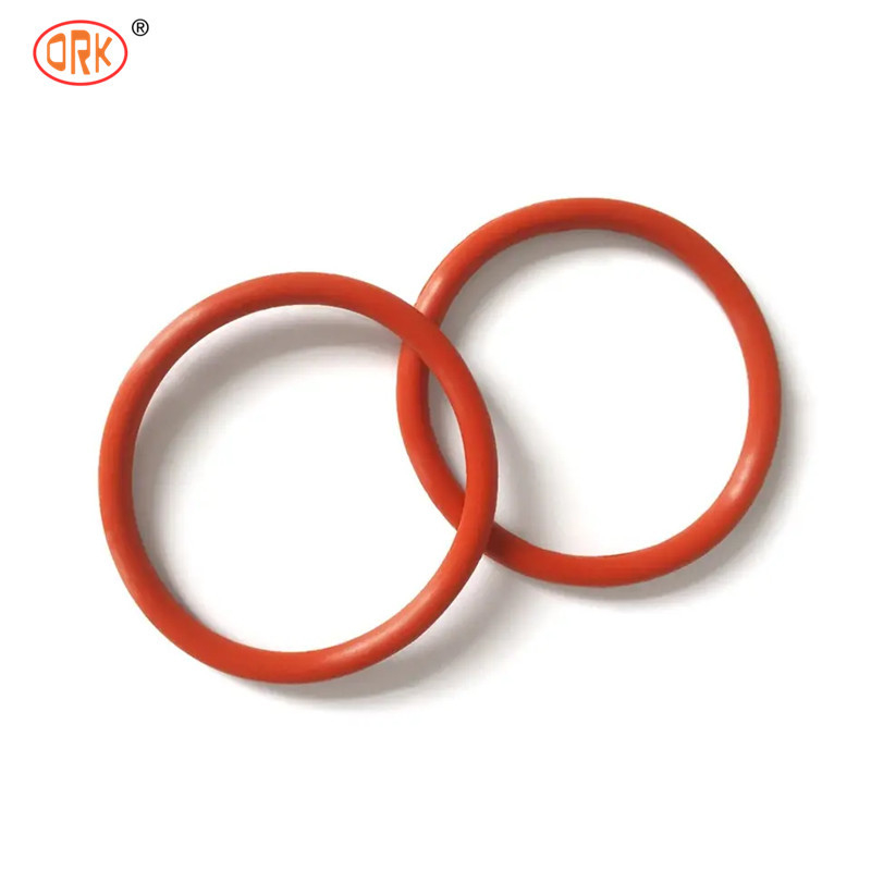 Rossa 70 Shore Un guarnizione di silicone superiore O sigillo anello per petrolio e gas