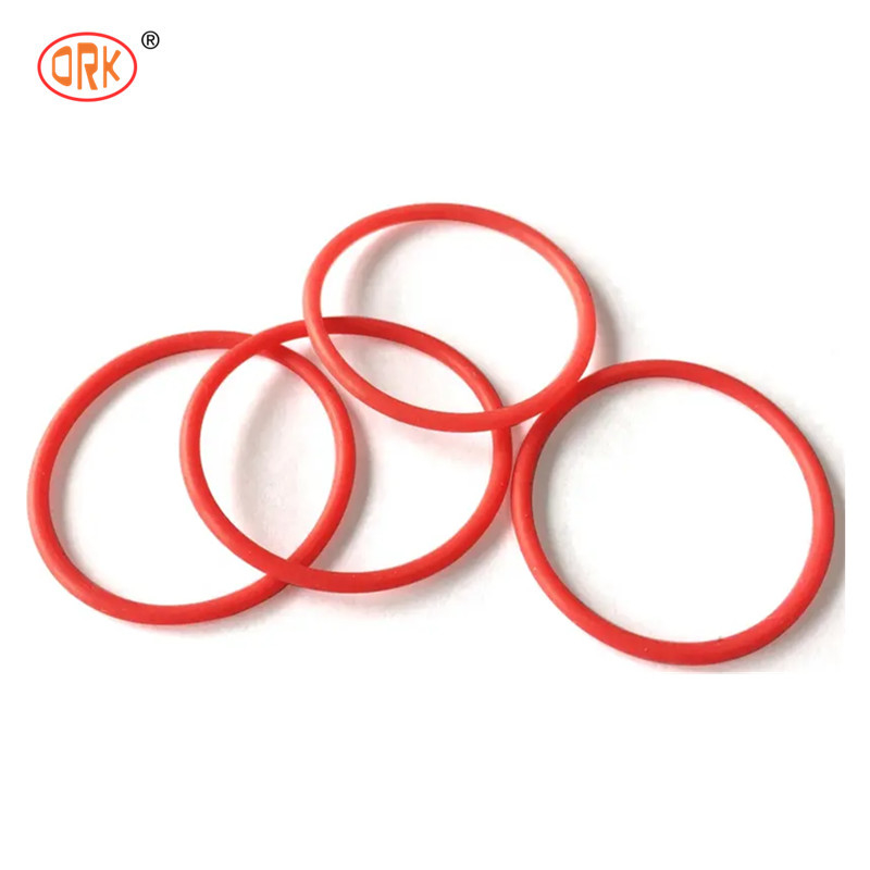 Rossa 70 Shore Un guarnizione di silicone superiore O sigillo anello per petrolio e gas