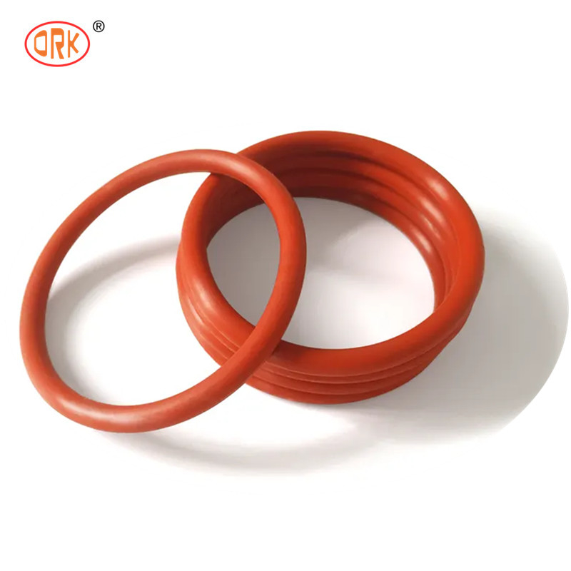 Rossa 70 Shore Un guarnizione di silicone superiore O sigillo anello per petrolio e gas