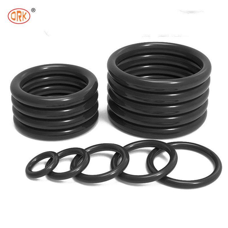 70 Shore A Rubber Seal Anello in silicone nero da 13 mm per requisiti di compatibilità chimica