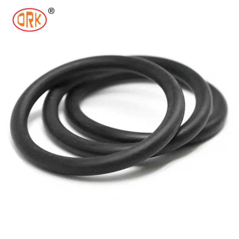 70 Shore A Rubber Seal Anello in silicone nero da 13 mm per requisiti di compatibilità chimica