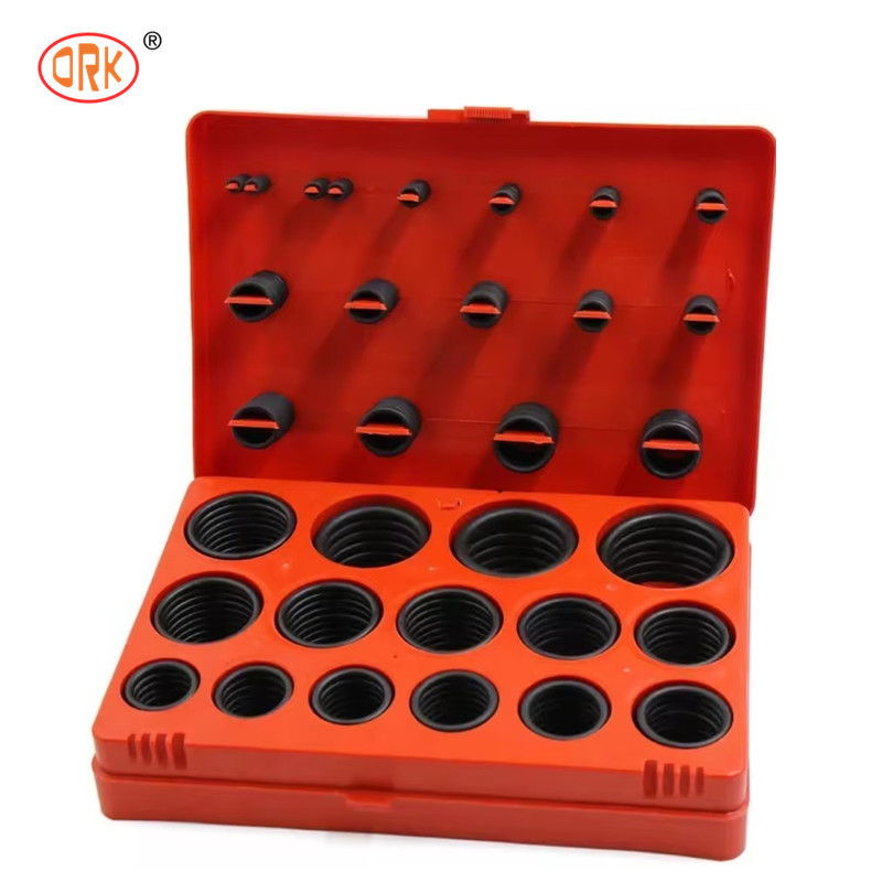 5A 382PC NBR 70 90Shore kit di sigilli idraulici colore rosso grandezza imperiale kit di anello O automotive