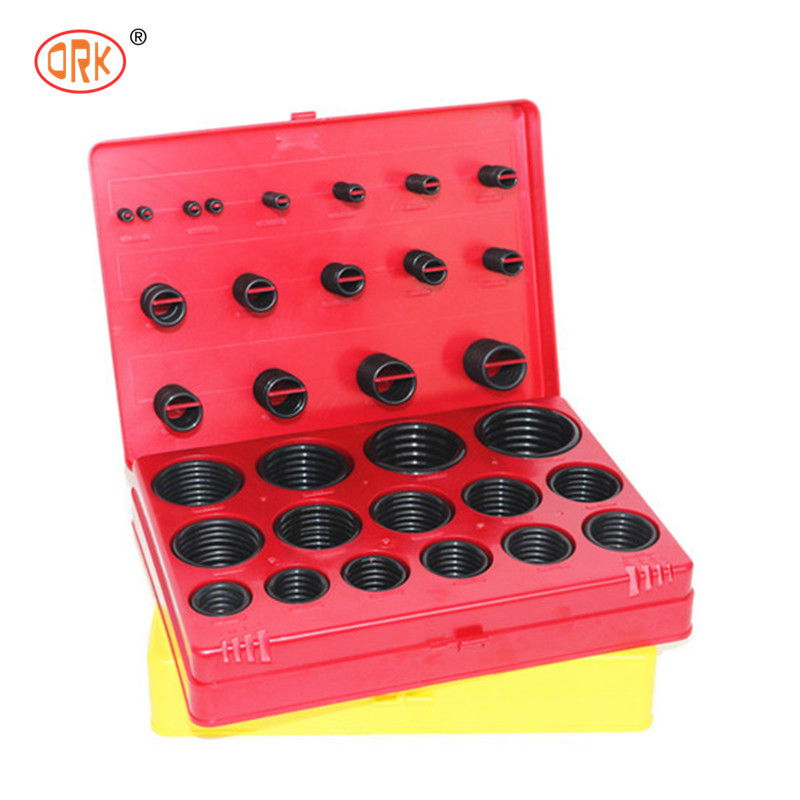 5A 382PC NBR 70 90Shore kit di sigilli idraulici colore rosso grandezza imperiale kit di anello O automotive
