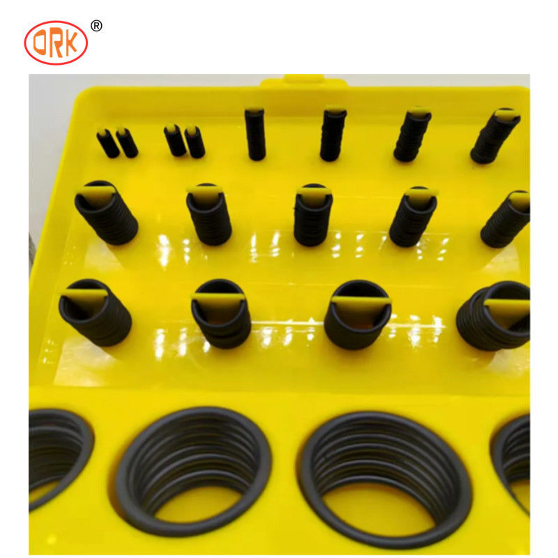 High Temper Silicone Metric Custom O Ring Seals Assortment Kit High Durable oring kits Produttore