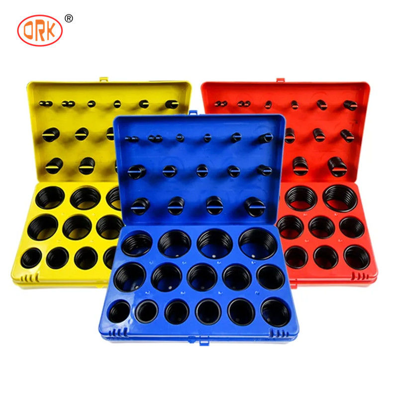 High Temper Silicone Metric Custom O Ring Seals Assortment Kit High Durable oring kits Produttore