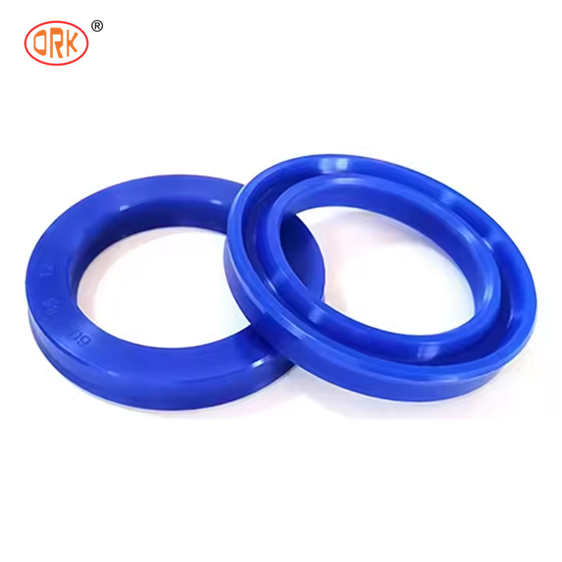 Guarnizione ad anello a U in NBR blu per cilindri idraulici con eccellente resistenza all'abrasione e buona resilienza