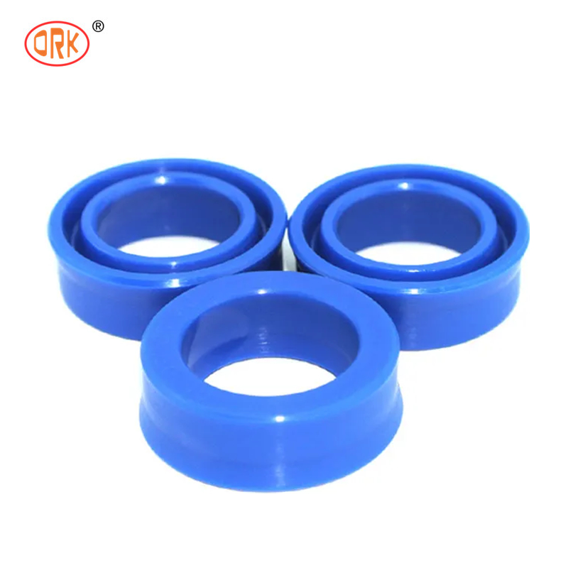 Guarnizione ad anello a U in NBR blu per cilindri idraulici con eccellente resistenza all'abrasione e buona resilienza