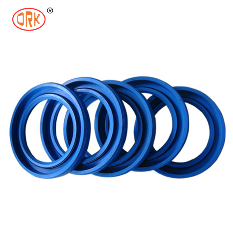 Guarnizione ad anello a U in NBR blu per cilindri idraulici con eccellente resistenza all'abrasione e buona resilienza