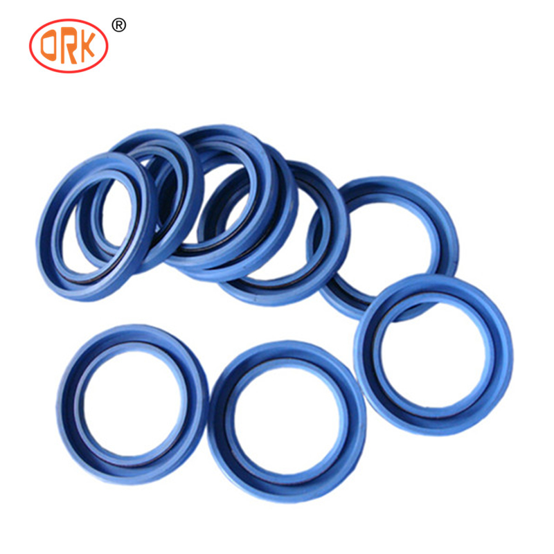 Guarnizione ad anello a U in NBR blu per cilindri idraulici con eccellente resistenza all'abrasione e buona resilienza