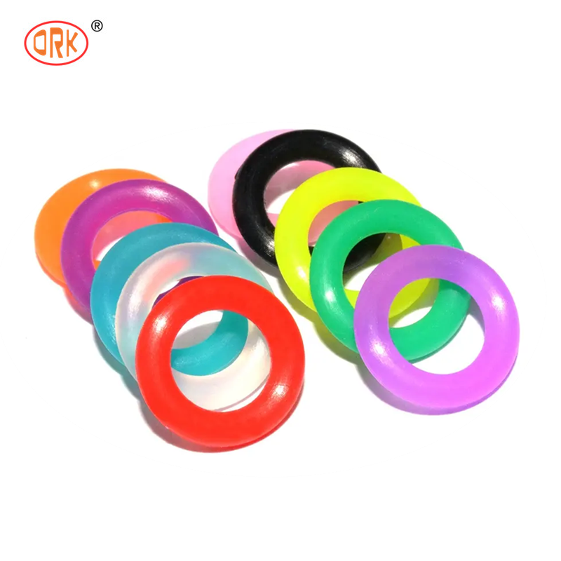 O-ring in silicone VMQ, O-ring in gomma multi-materiale FKM NBR EPDM HNBR, guarnizioni resistenti alle alte e basse temperature per apparecchiature mediche, elettriche e alimentari