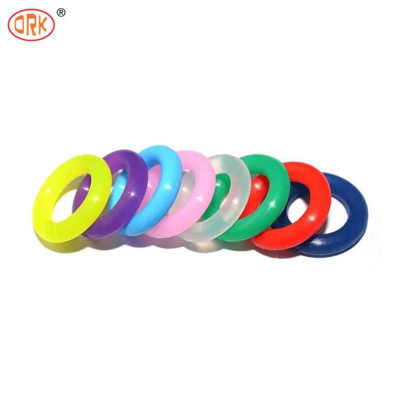 O-ring in EPDM ad alta elasticità, O-ring in vari materiali di gomma FKM NBR VMQ HNBR, guarnizioni anti-invecchiamento resistenti alla corrosione per apparecchiature idrauliche e HVAC