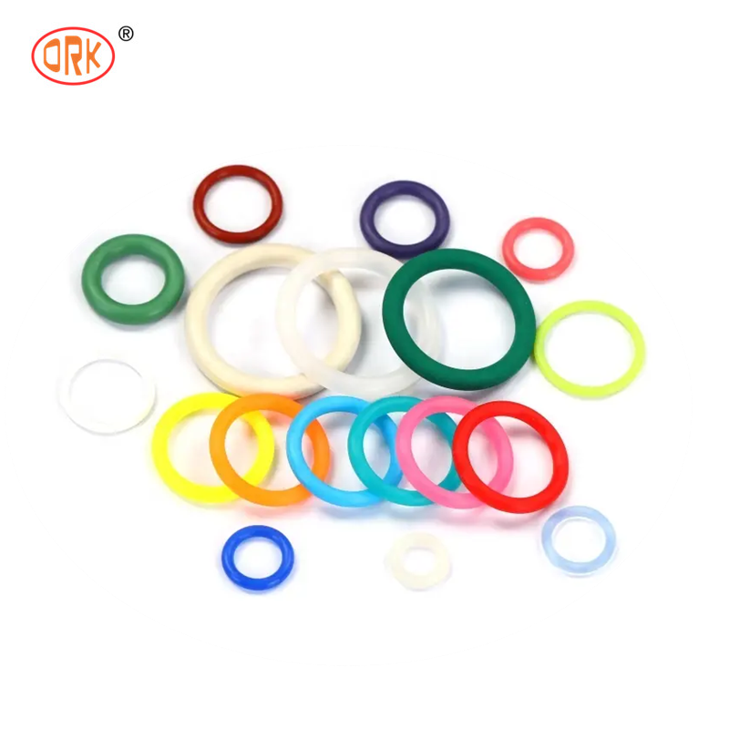 O-ring in EPDM ad alta elasticità, O-ring in vari materiali di gomma FKM NBR VMQ HNBR, guarnizioni anti-invecchiamento resistenti alla corrosione per apparecchiature idrauliche e HVAC