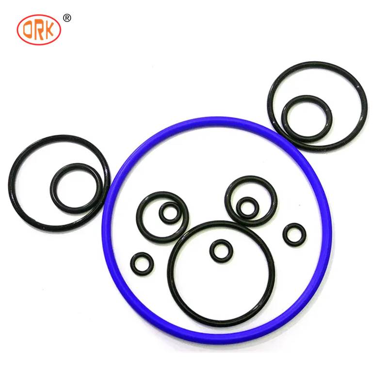 O-ring in EPDM ad alta elasticità, O-ring in vari materiali di gomma FKM NBR VMQ HNBR, guarnizioni anti-invecchiamento resistenti alla corrosione per apparecchiature idrauliche e HVAC