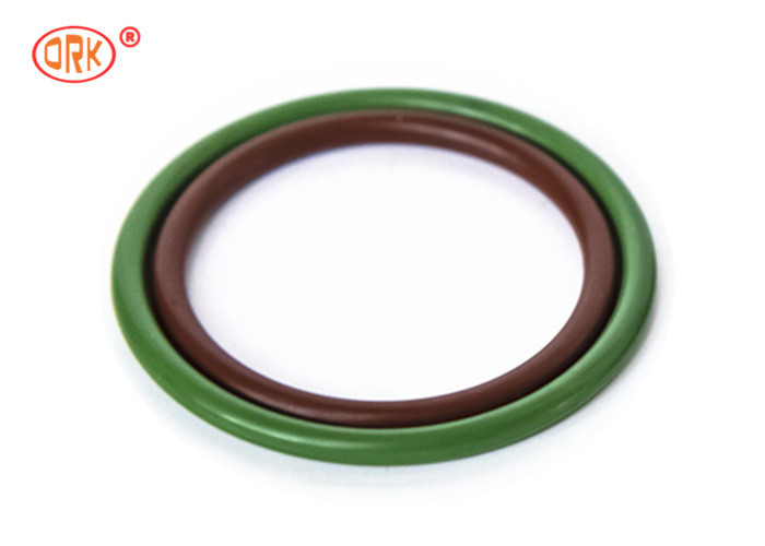 Giunto circolare nero FKM di verde metrico di Brown con resistente all'acido per i sistemi delle guarnizioni dei motori di aerei